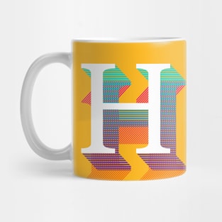 Letter H Mug